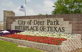 City of Deer Park Birthplace of Texas entrance sign — family law attorney Houston TX serving Deer Park