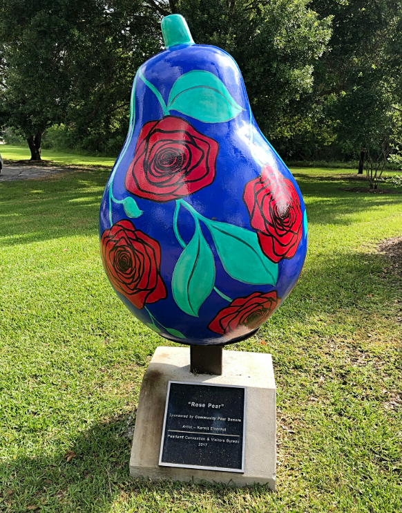 Pearland Pear-Scape Trail rose art — family law attorney Pearland TX