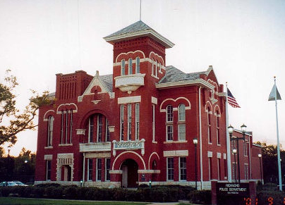 Historic 1887 Richmond Texas jailhouse now police department &mdash; family law attorney Richmond TX Fort Bend County